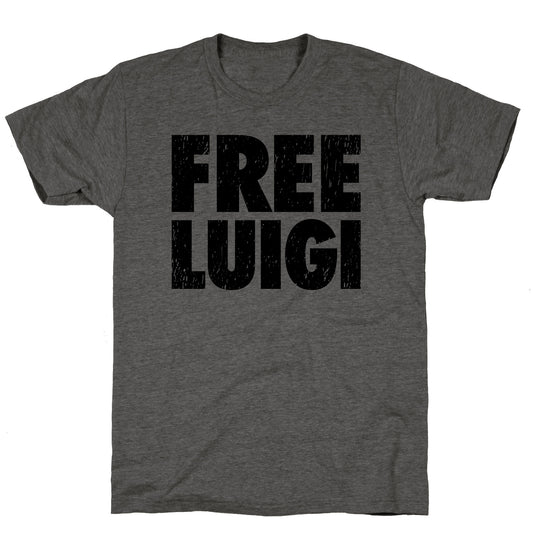 Free Luigi Unisex Triblend Tee