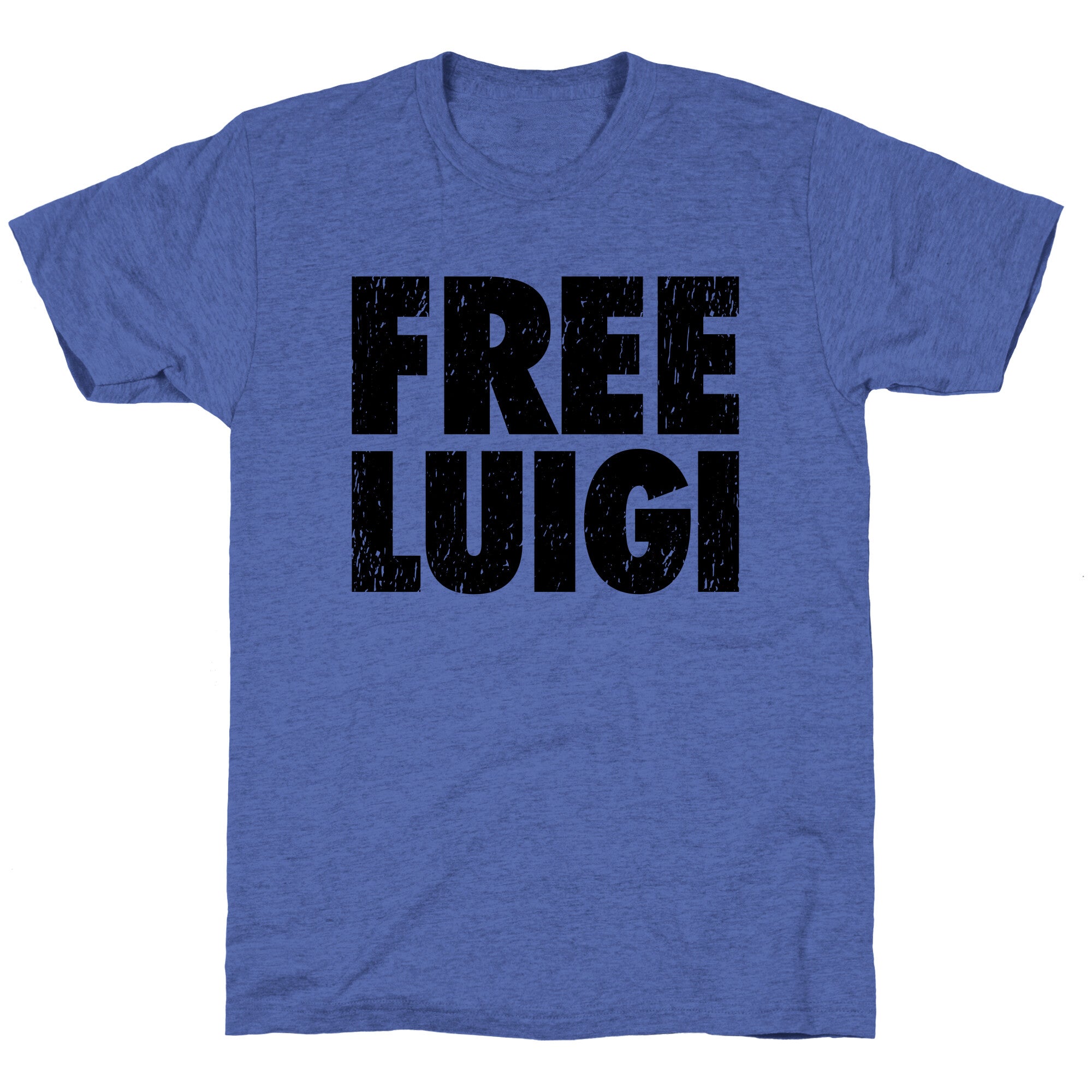 Free Luigi Unisex Triblend Tee