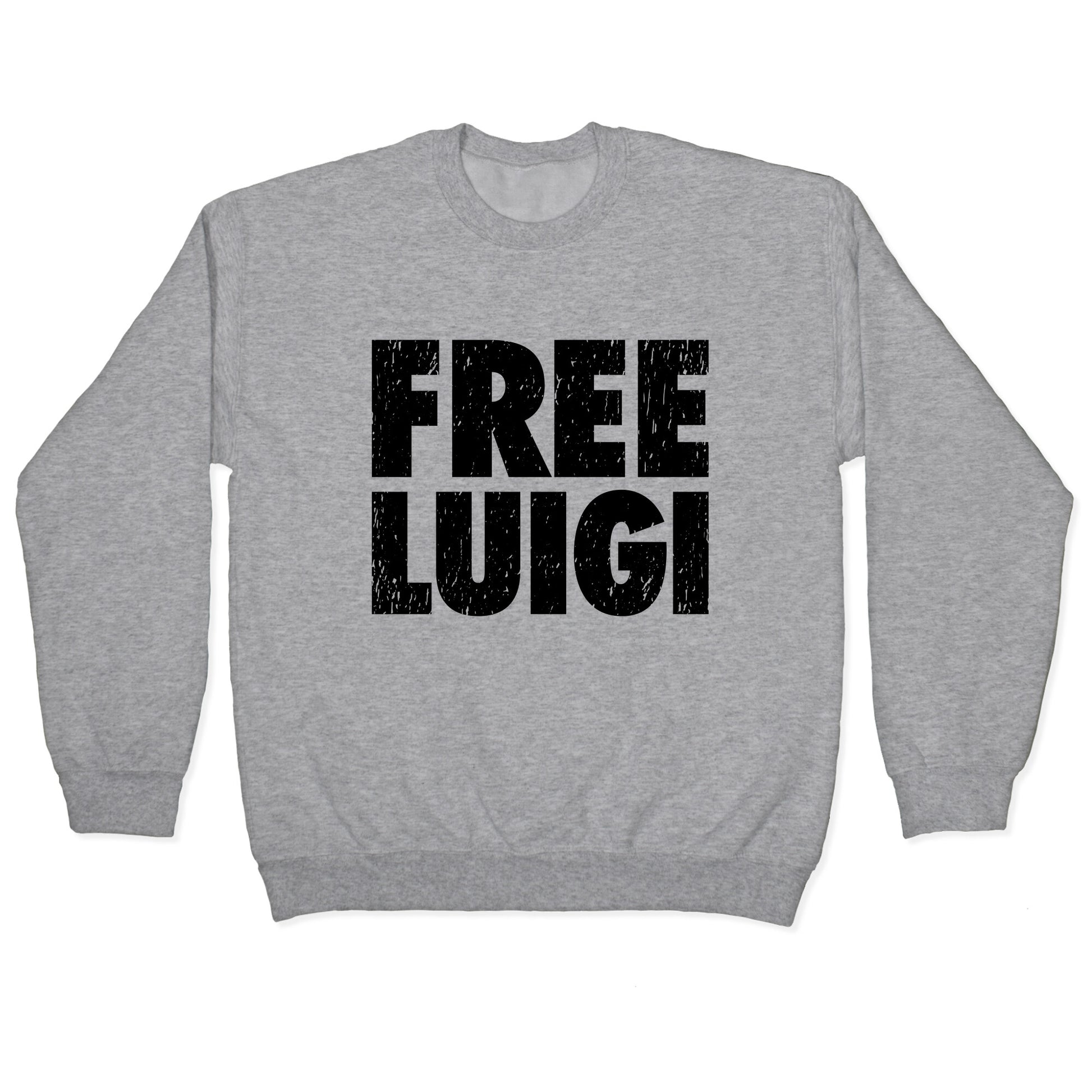 Free Luigi Crewneck Sweatshirt