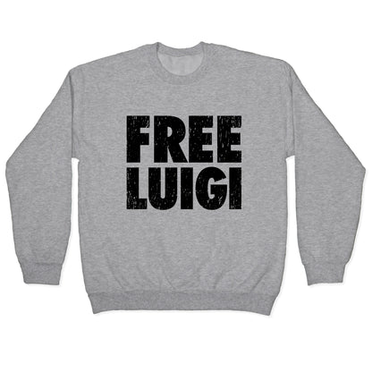 Free Luigi Crewneck Sweatshirt