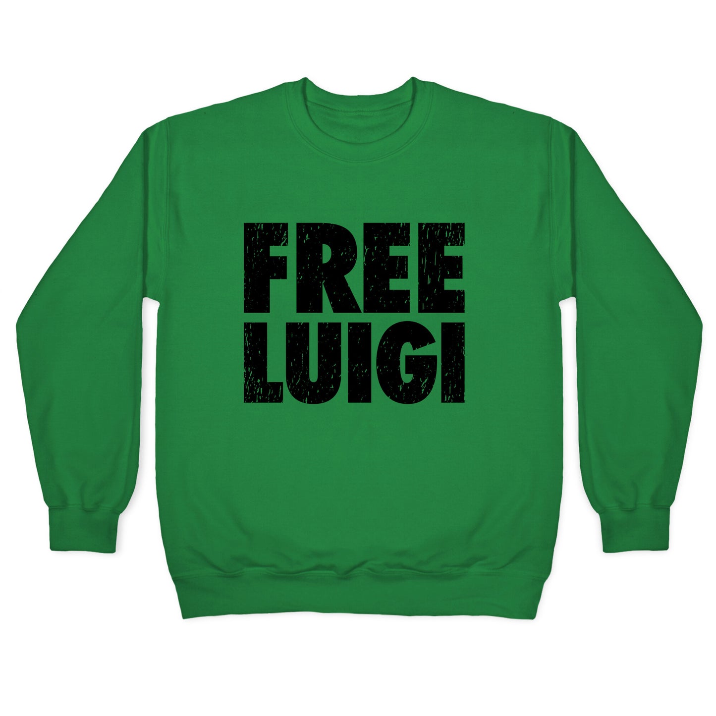 Free Luigi Crewneck Sweatshirt
