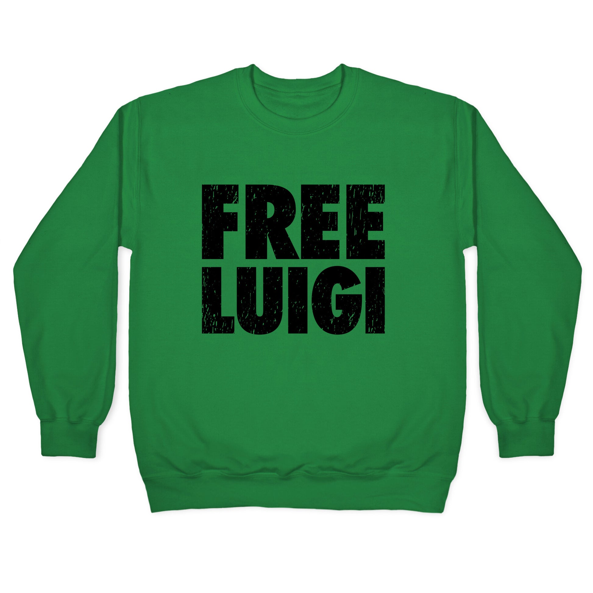 Free Luigi Crewneck Sweatshirt
