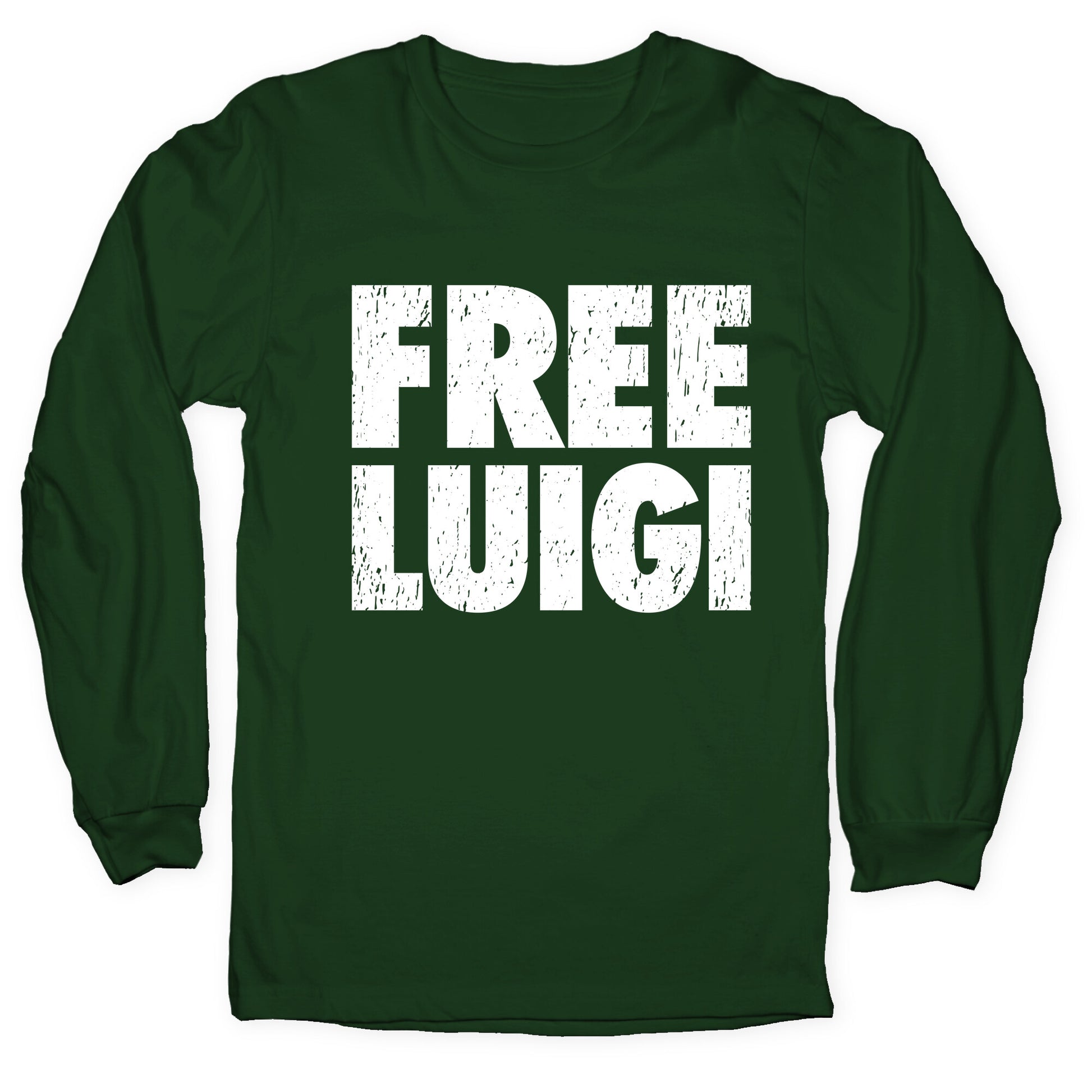 Free Luigi Longsleeve Tee