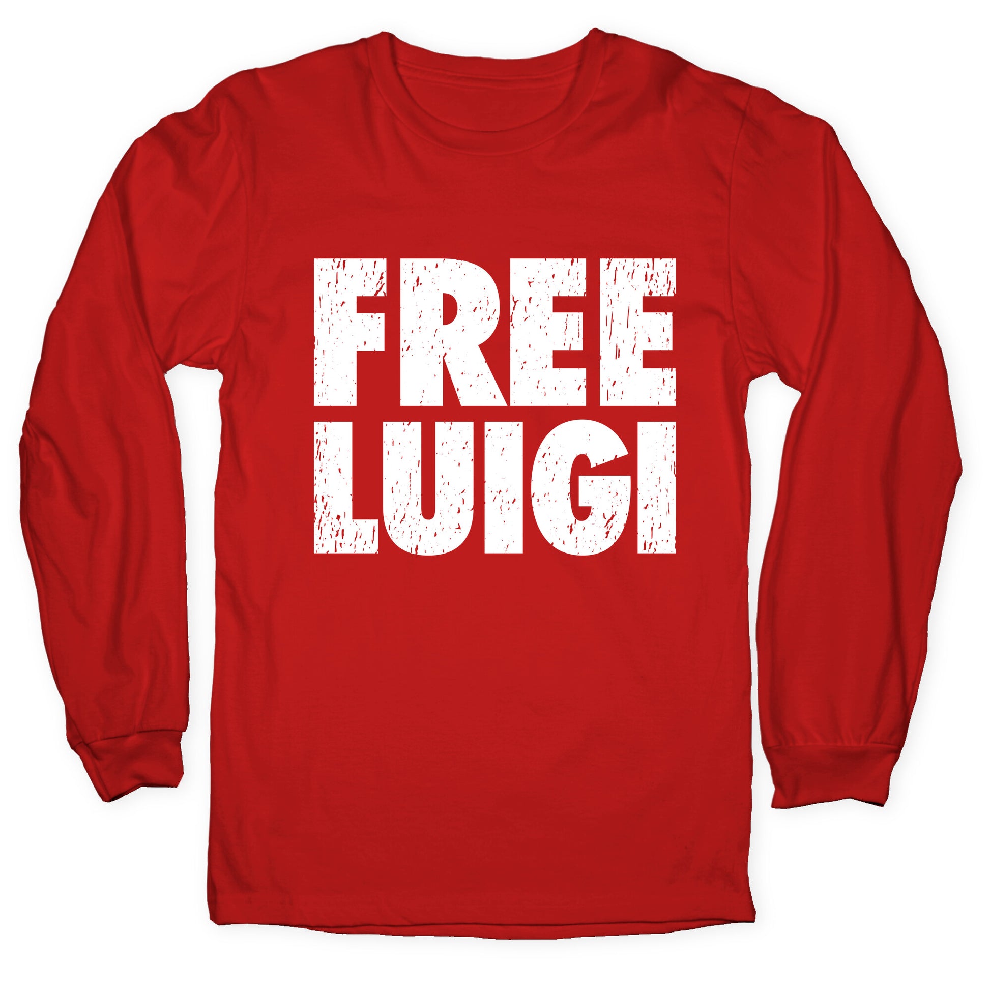 Free Luigi Longsleeve Tee