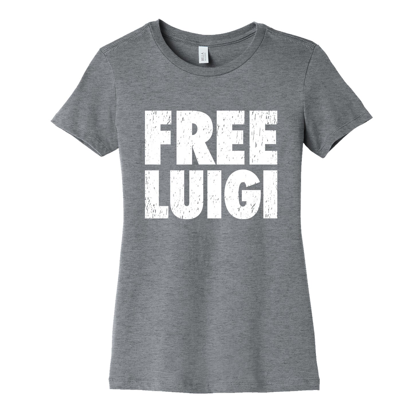 Free Luigi Womens Cotton Tee