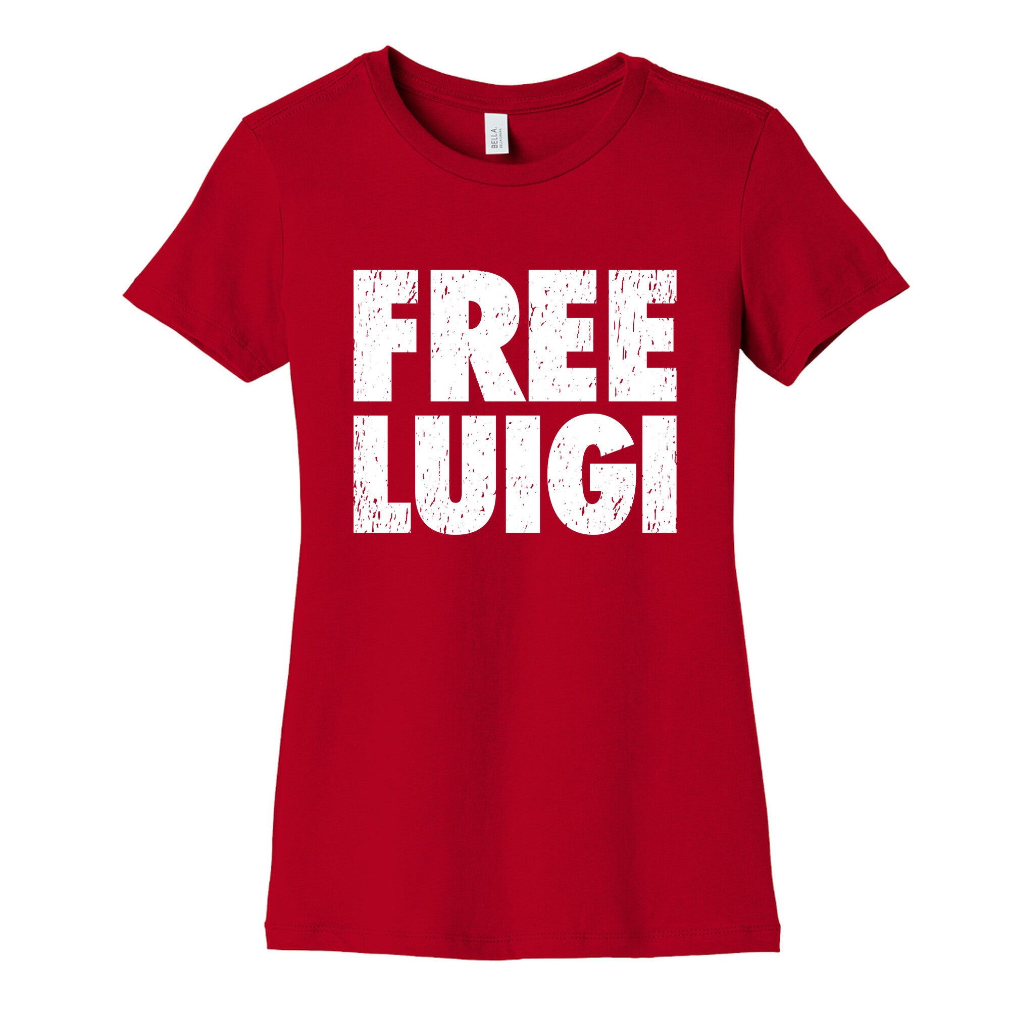 Free Luigi Womens Cotton Tee