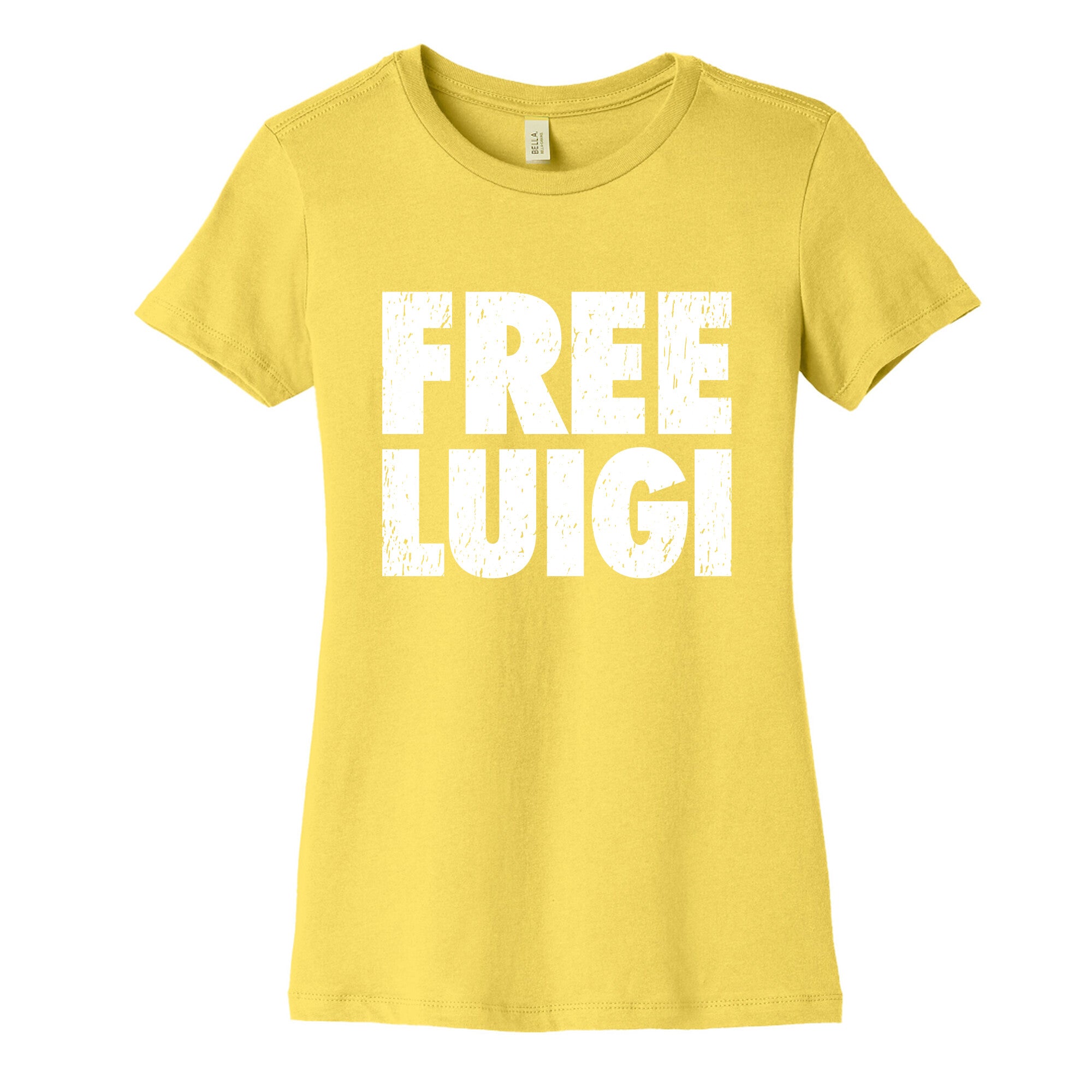 Free Luigi Womens Cotton Tee