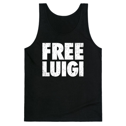 Free Luigi Tank Top