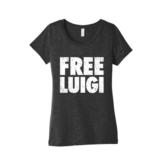 Free Luigi Womens Triblend Tee