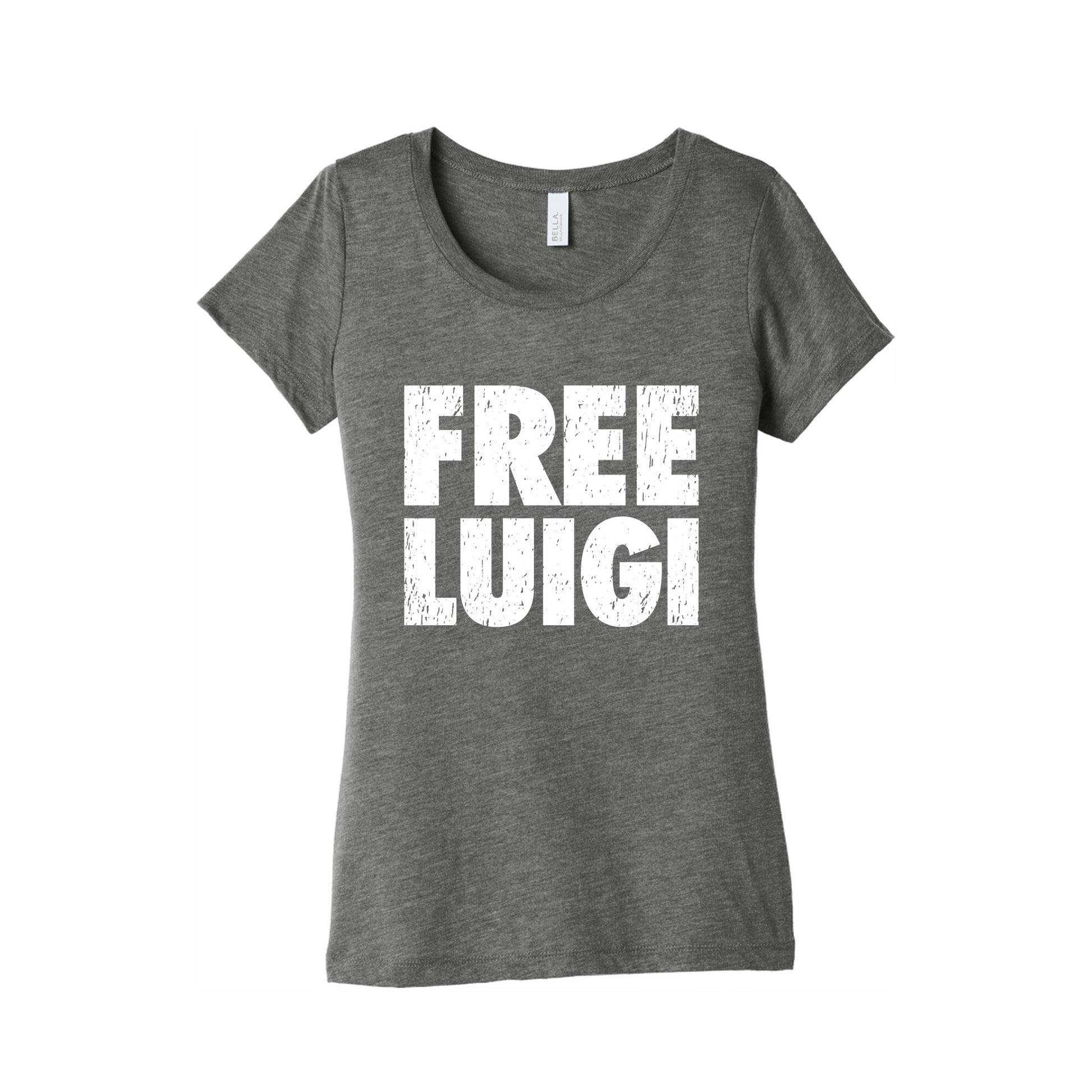 Free Luigi Womens Triblend Tee