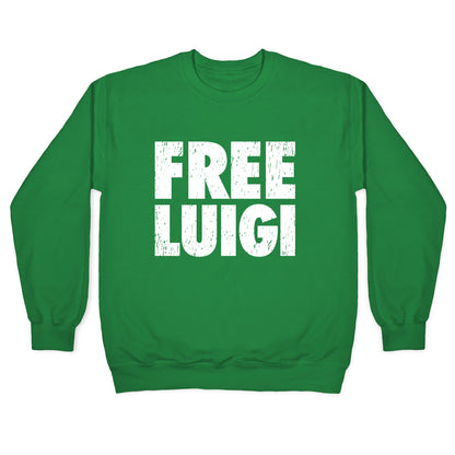 Free Luigi Crewneck Sweatshirt