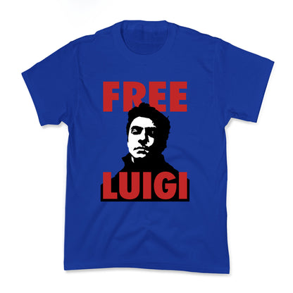 Free Luigi Mangione Kids Tee