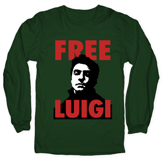 Free Luigi Mangione Longsleeve Tee
