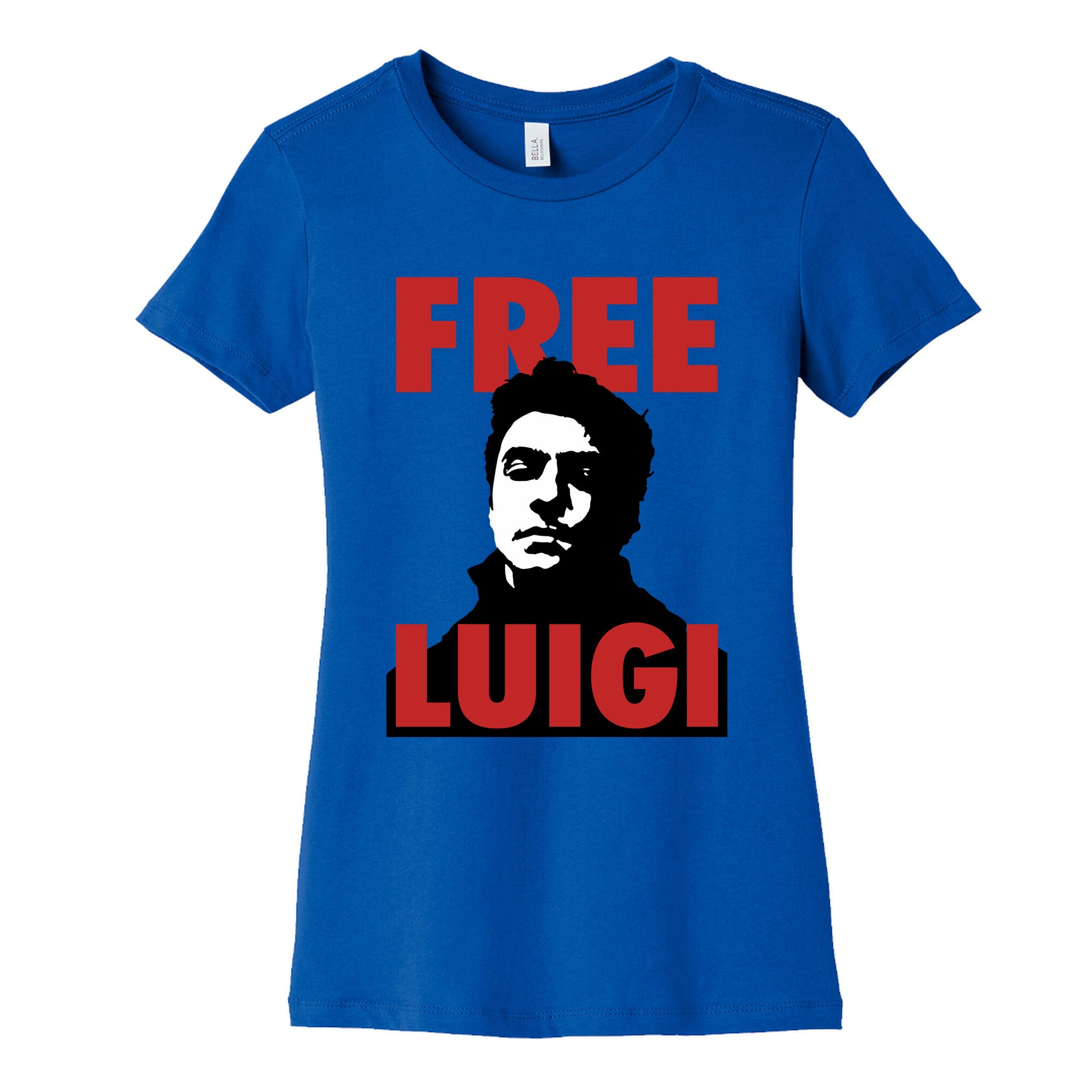 Free Luigi Mangione Womens Cotton Tee