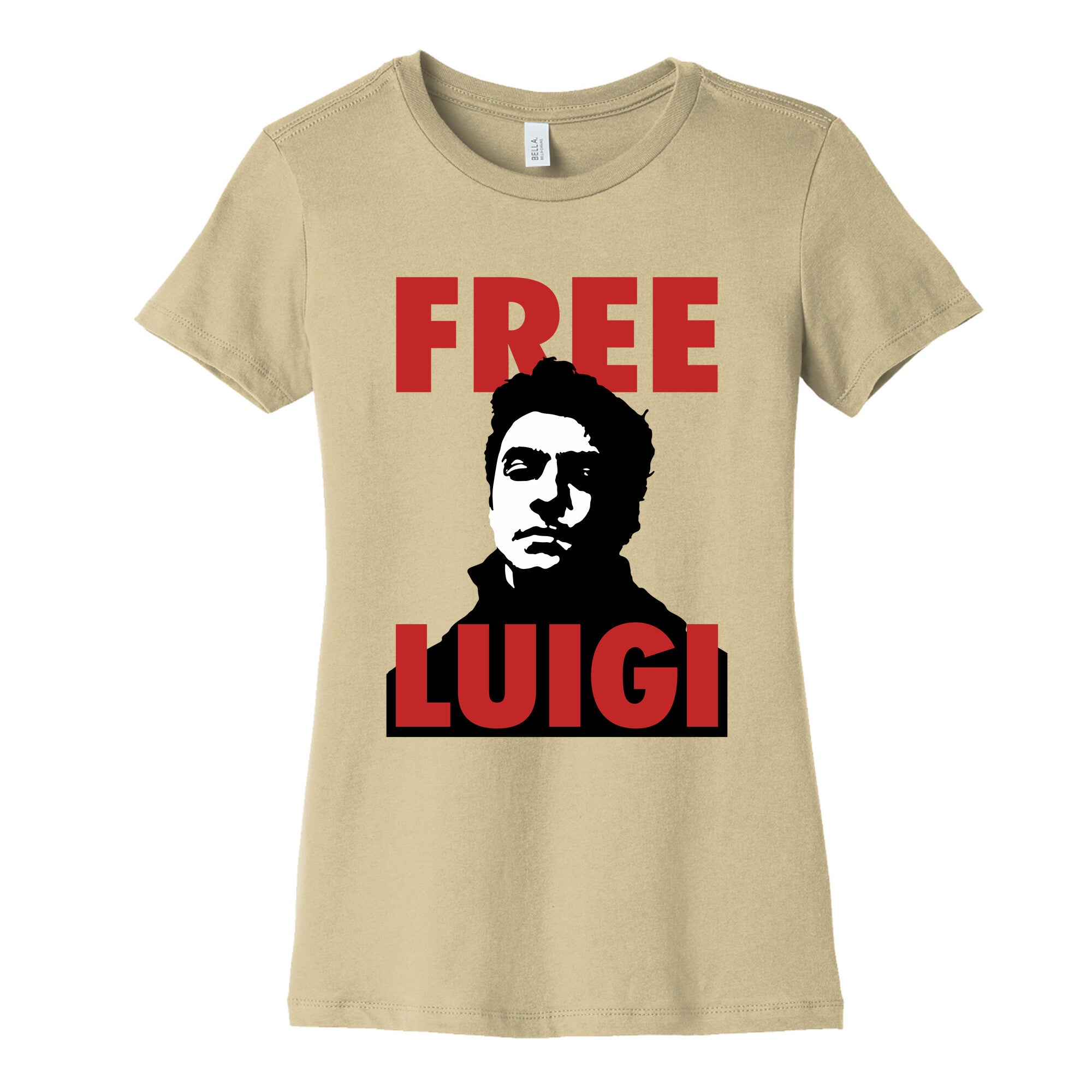 Free Luigi Mangione Womens Cotton Tee