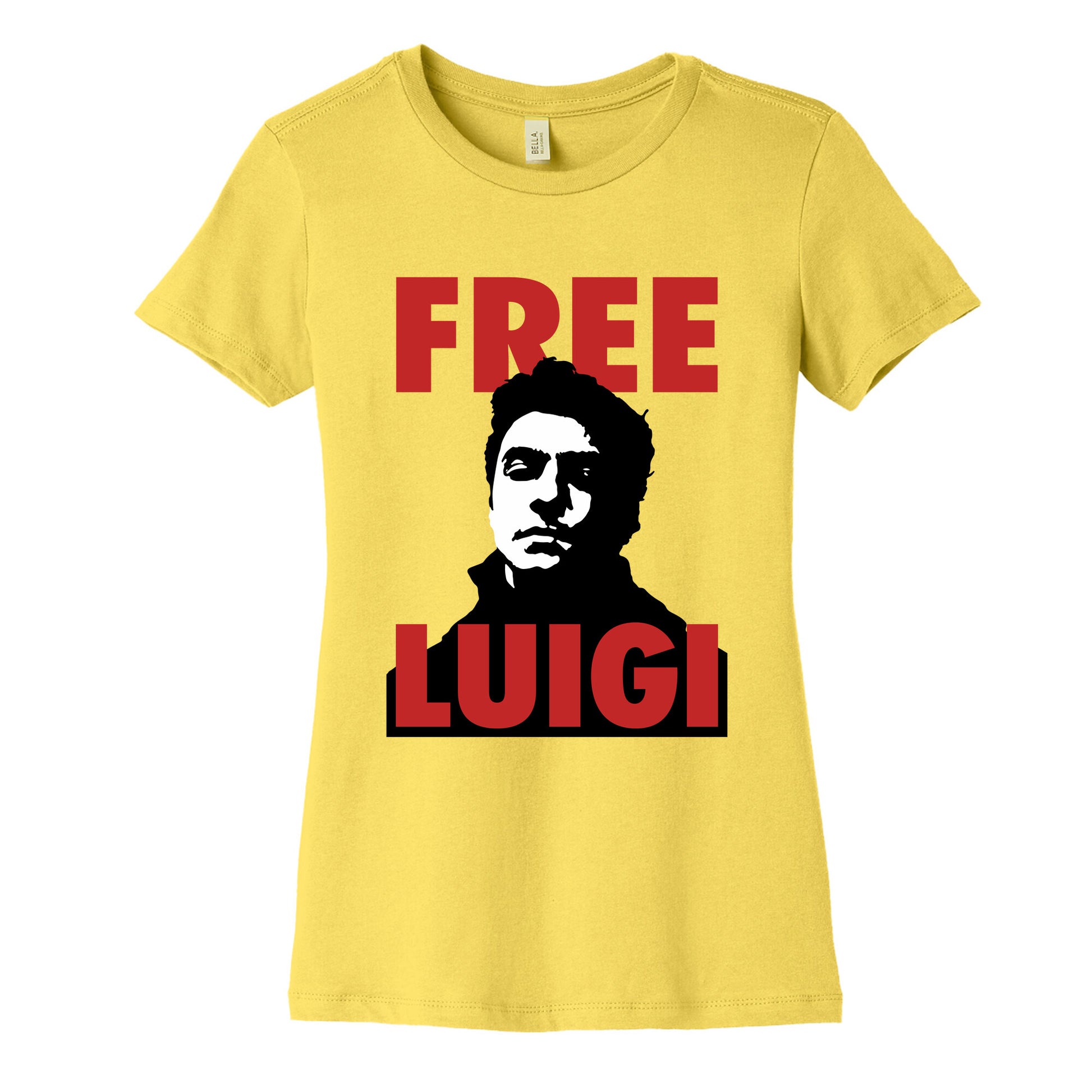 Free Luigi Mangione Womens Cotton Tee