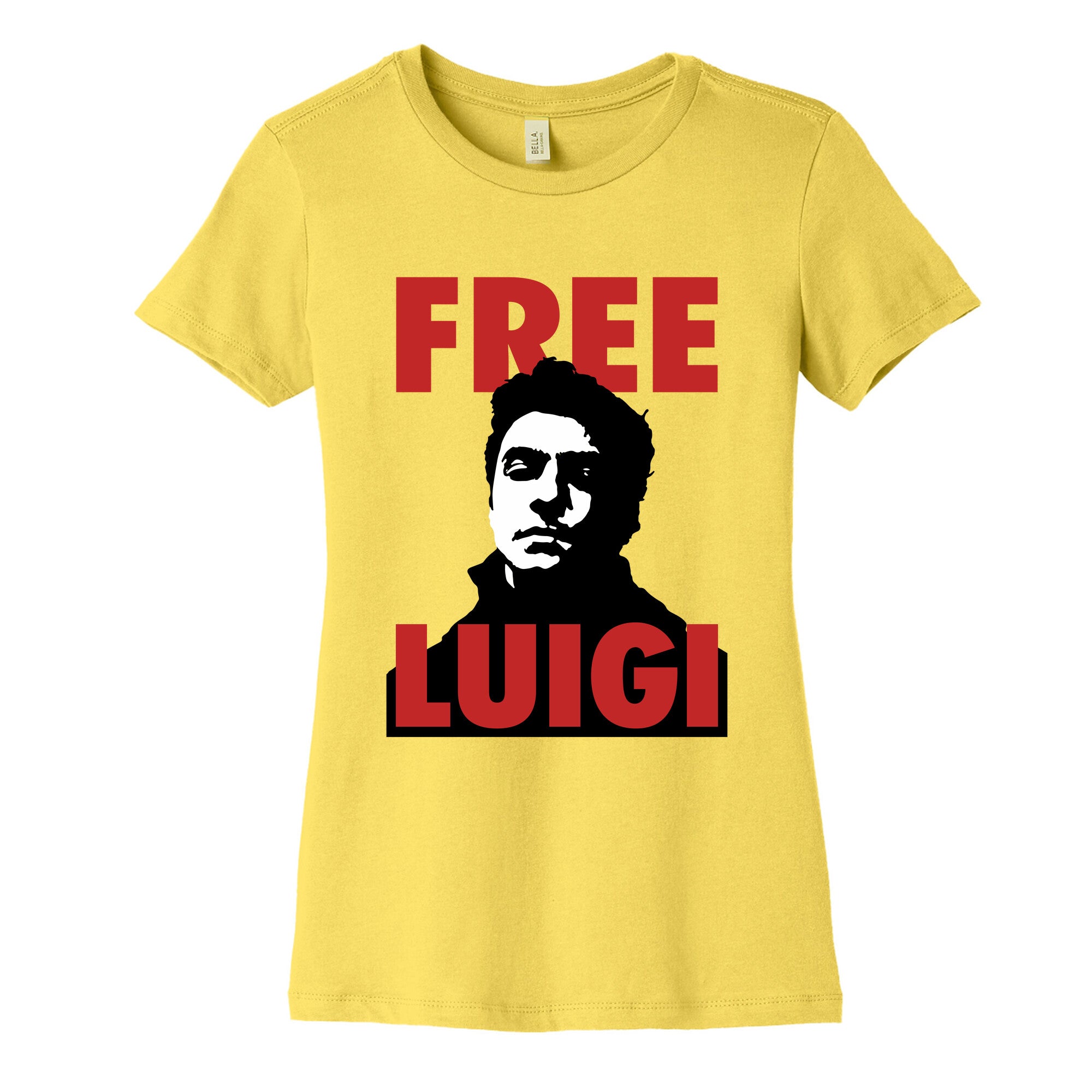 Free Luigi Mangione Womens Cotton Tee