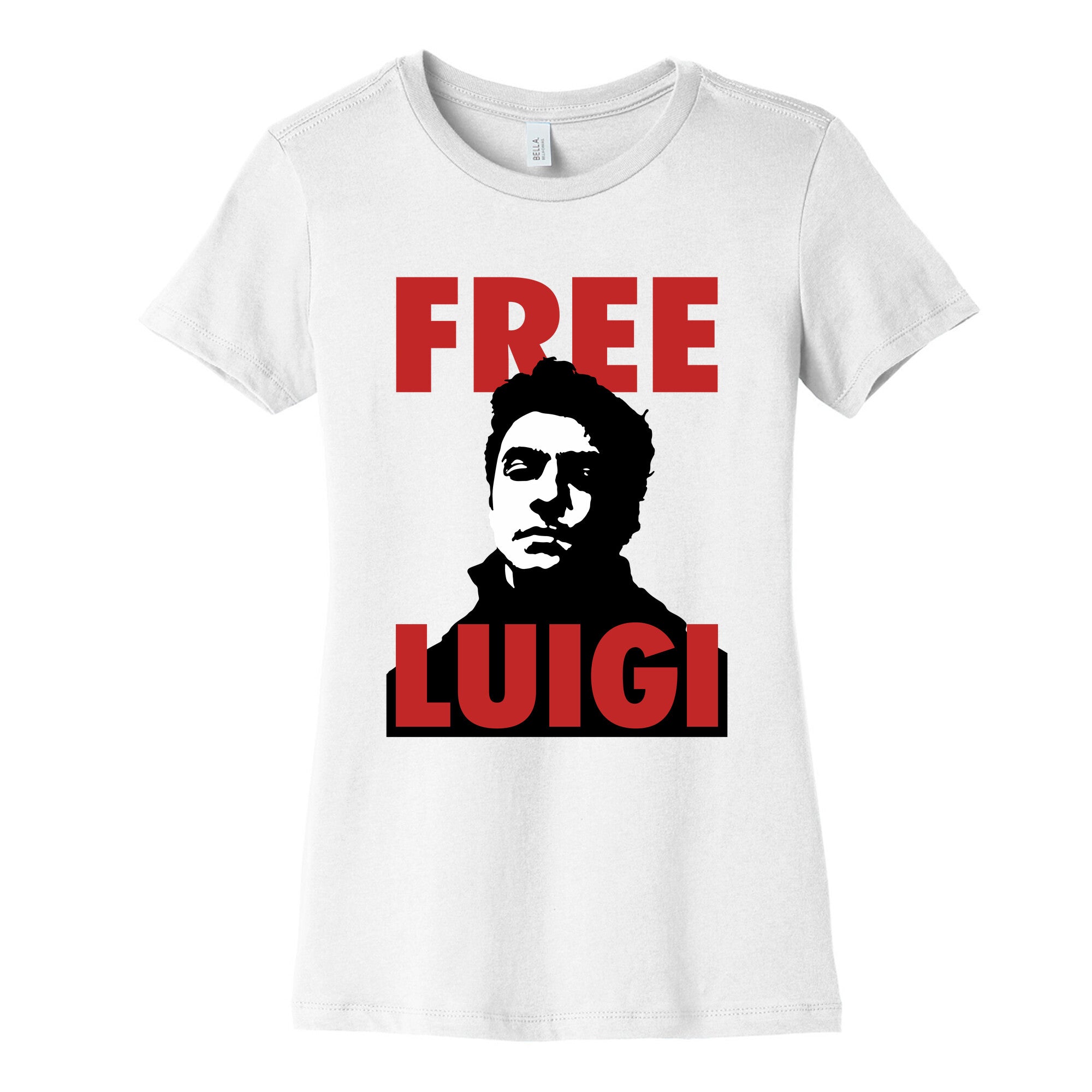 Free Luigi Mangione Womens Cotton Tee