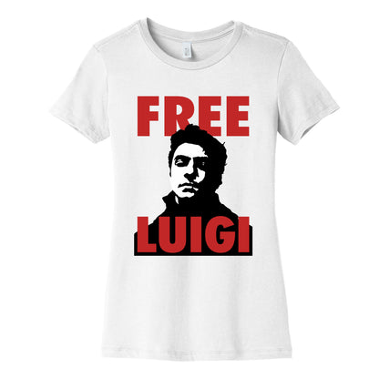 Free Luigi Mangione Womens Cotton Tee