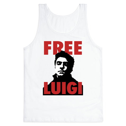 Free Luigi Mangione Tank Top