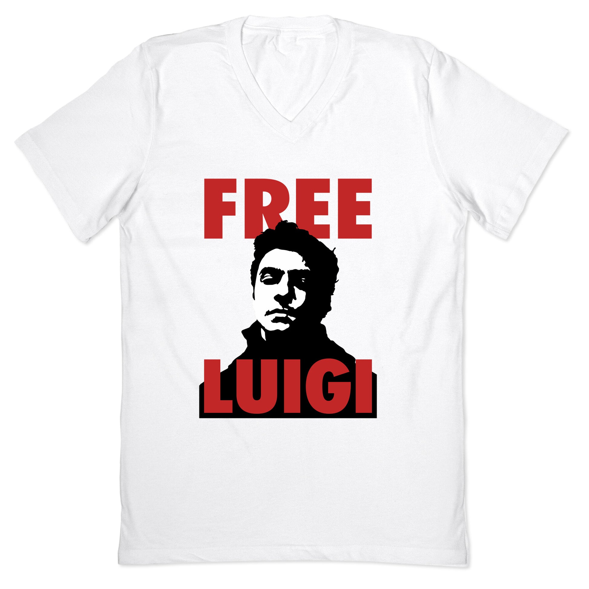 Free Luigi Mangione V-Neck