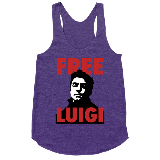 Free Luigi Mangione Racerback Tank