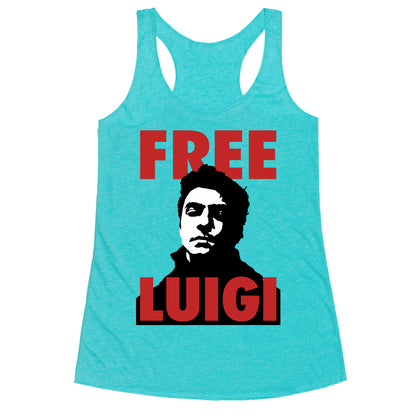 Free Luigi Mangione Racerback Tank