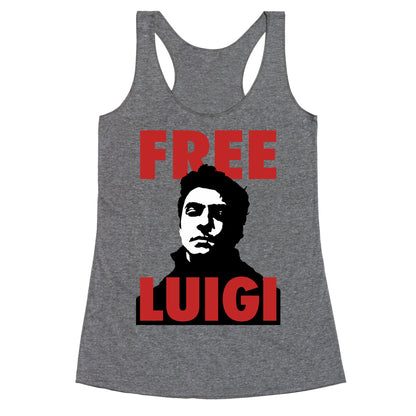 Free Luigi Mangione Racerback Tank