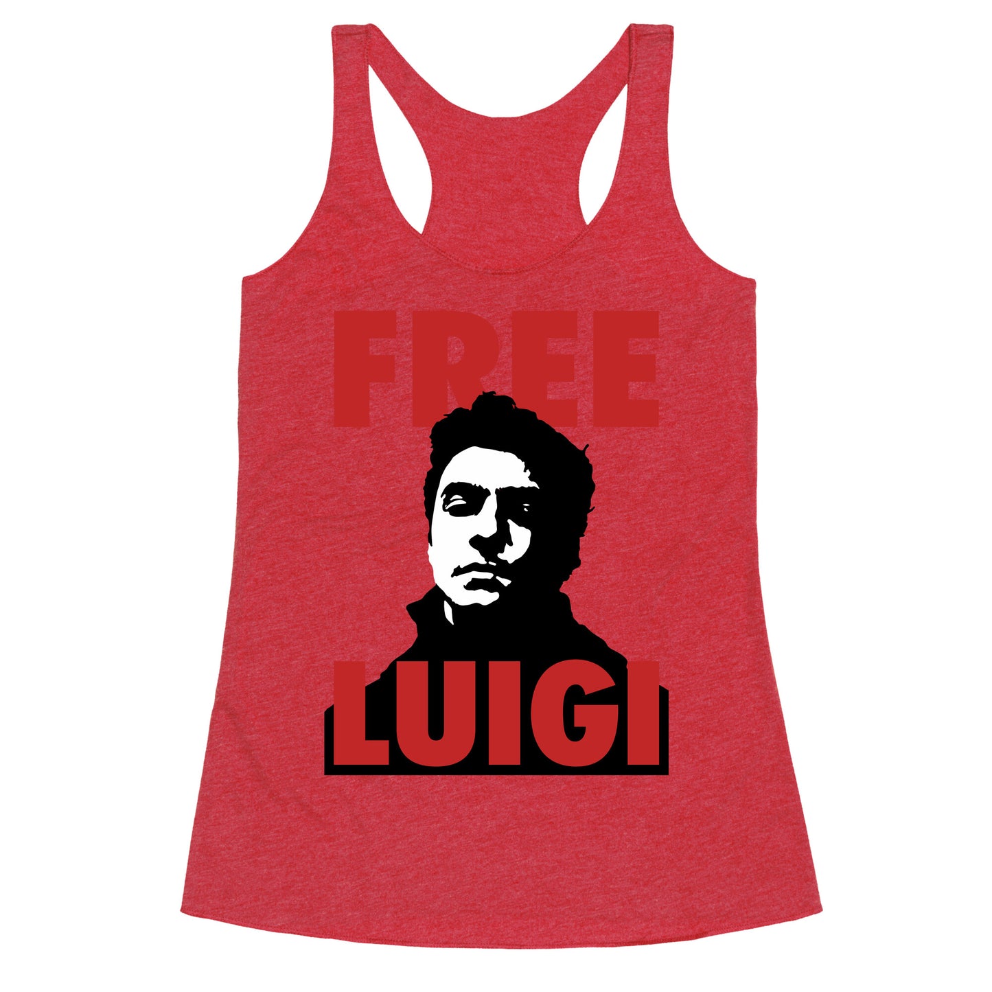 Free Luigi Mangione Racerback Tank