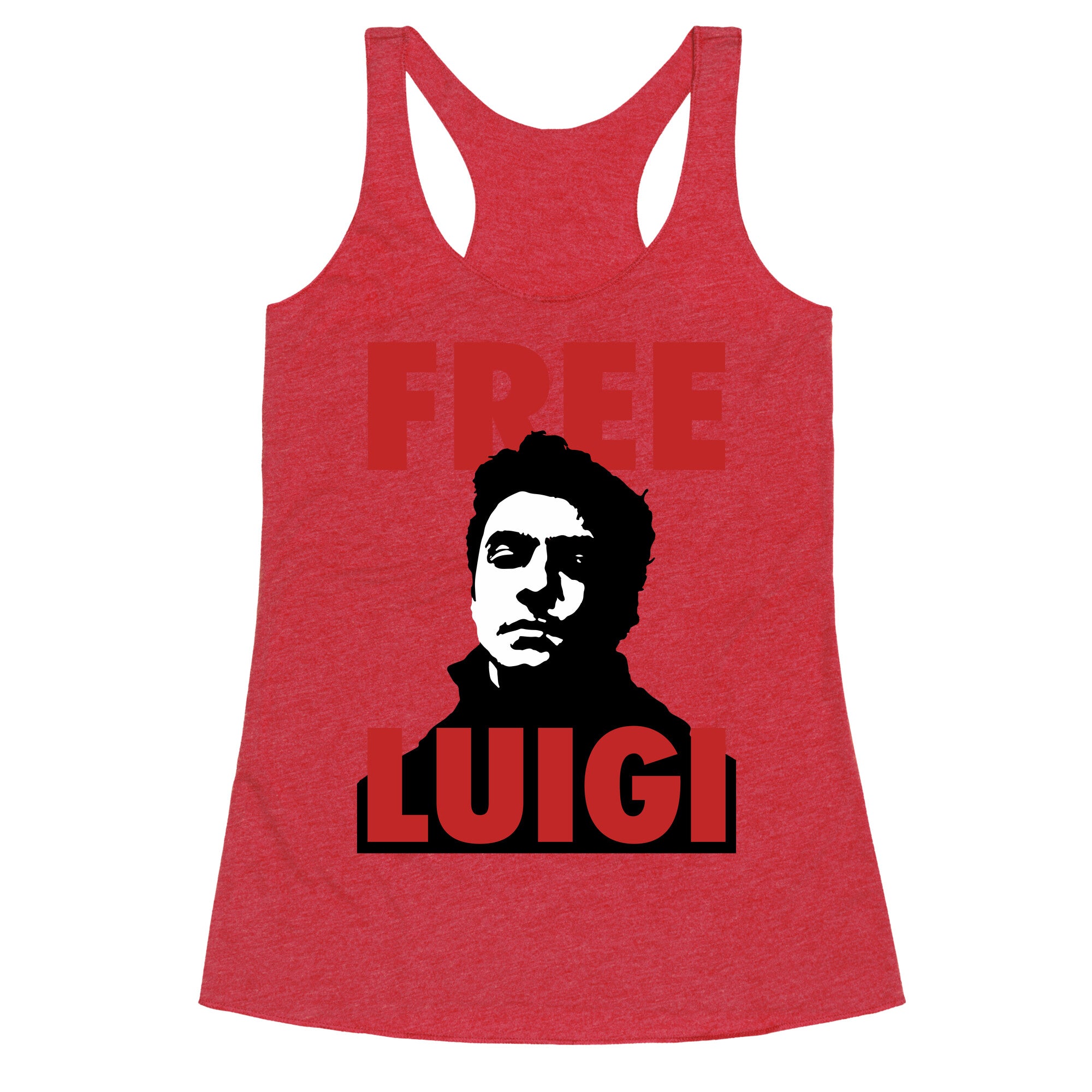Free Luigi Mangione Racerback Tank