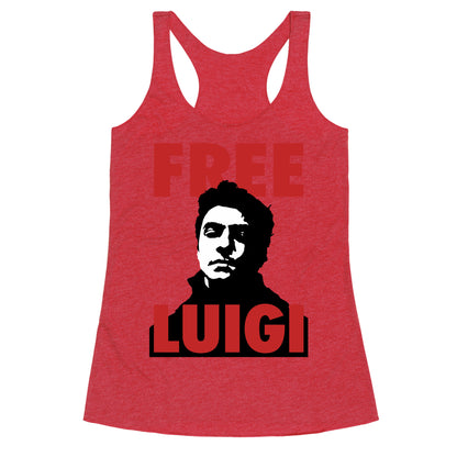 Free Luigi Mangione Racerback Tank