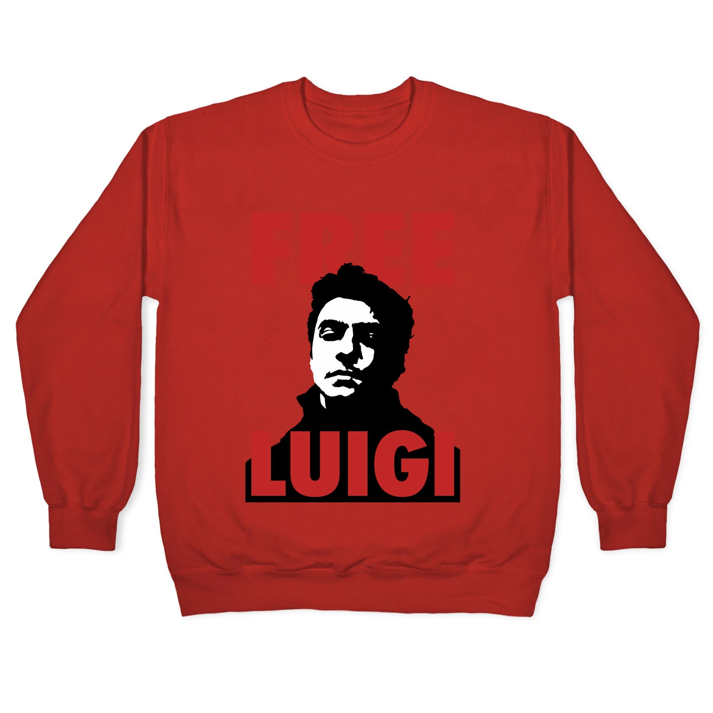 Free Luigi Mangione Crewneck Sweatshirt