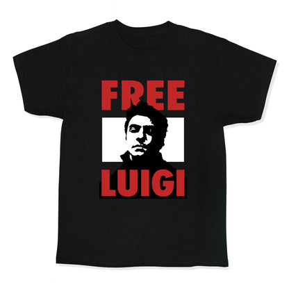 Free Luigi Mangione Kids Tee