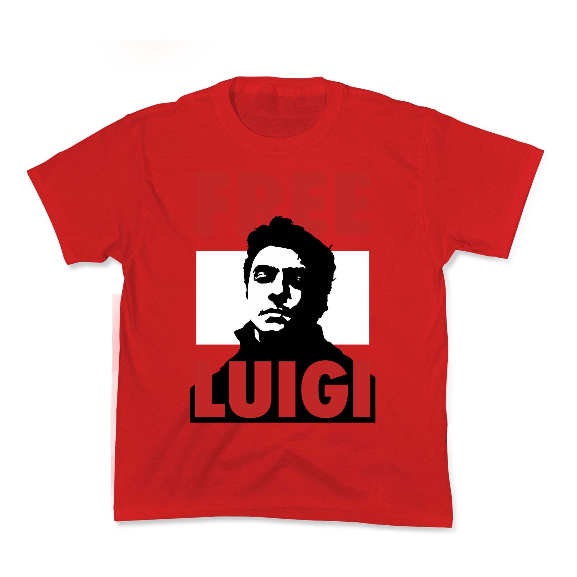 Free Luigi Mangione Kids Tee