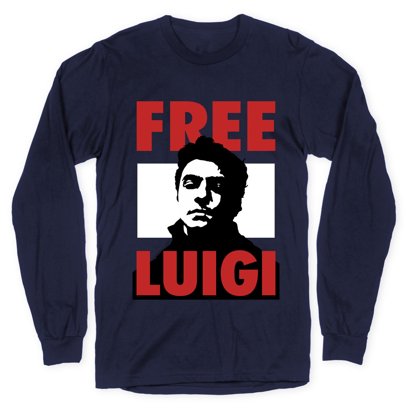 Free Luigi Mangione Longsleeve Tee
