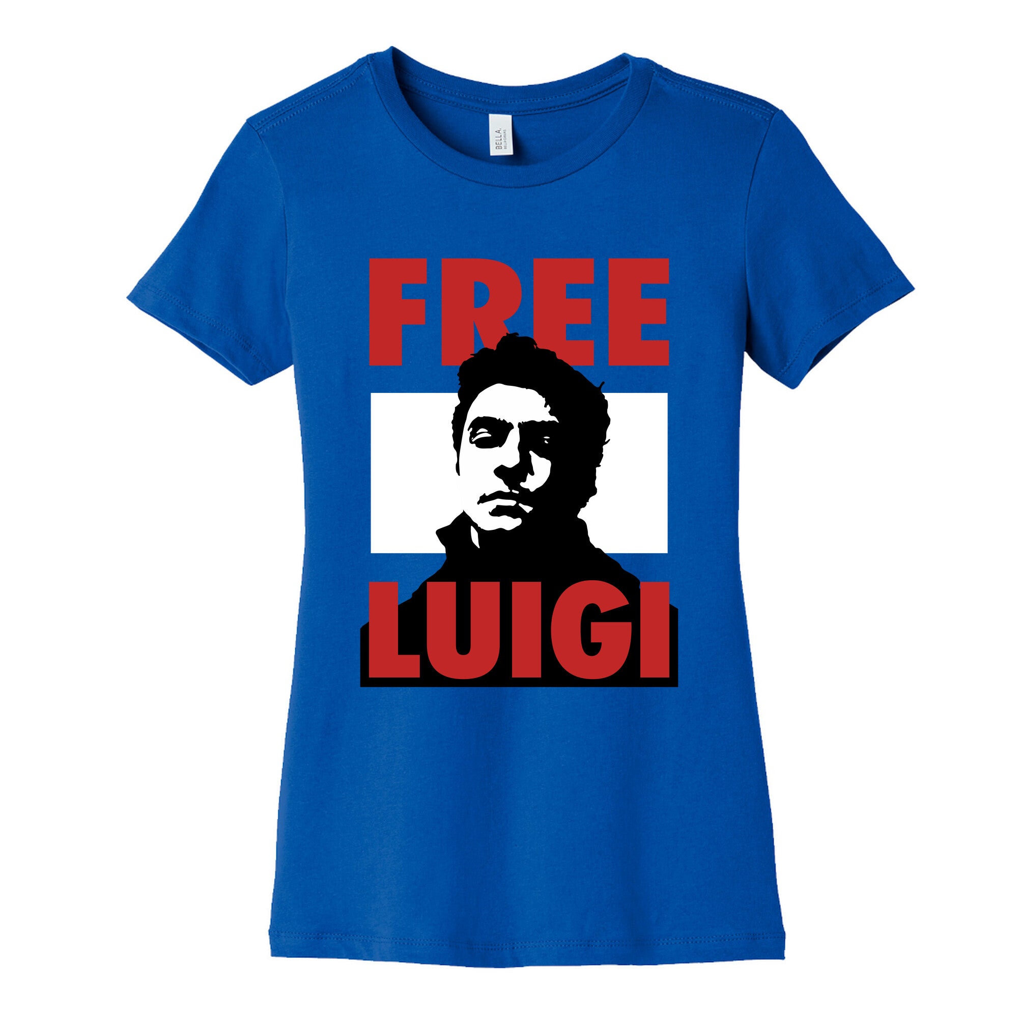 Free Luigi Mangione Womens Cotton Tee