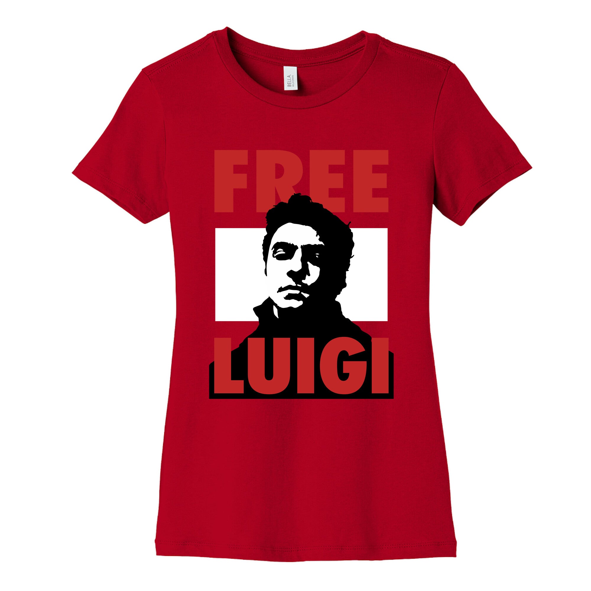 Free Luigi Mangione Womens Cotton Tee