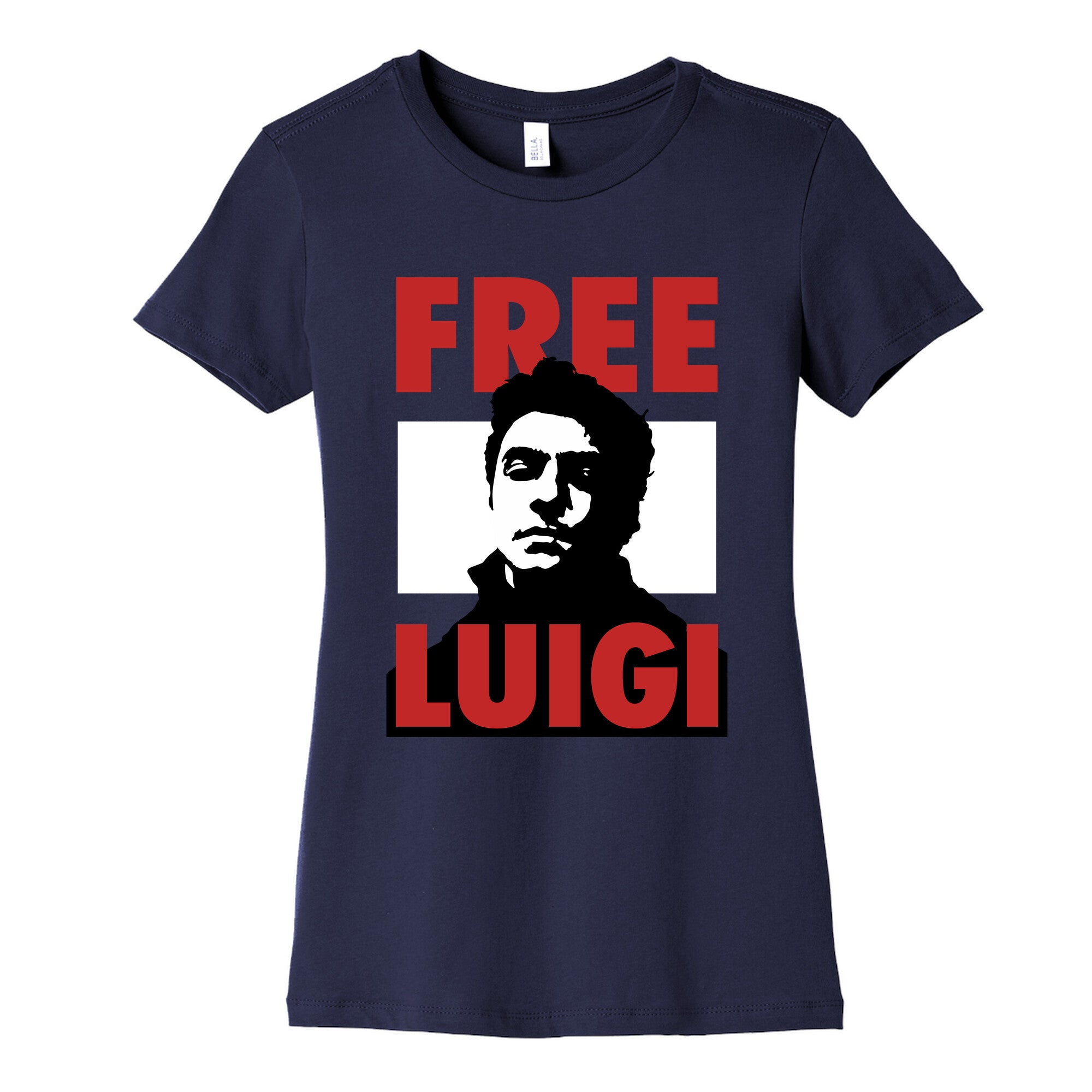 Free Luigi Mangione Womens Cotton Tee