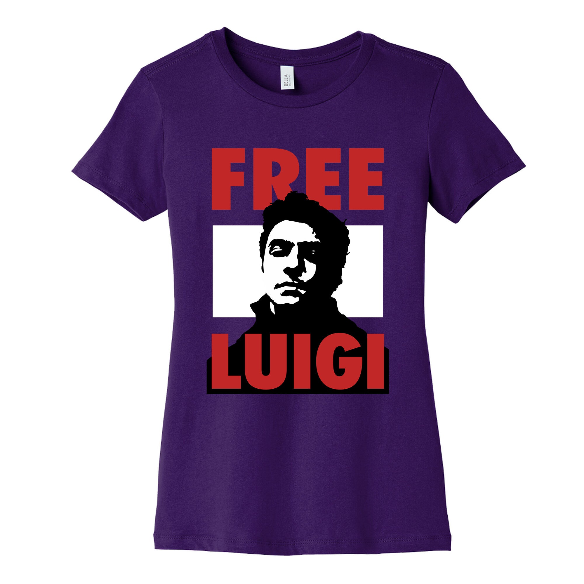 Free Luigi Mangione Womens Cotton Tee