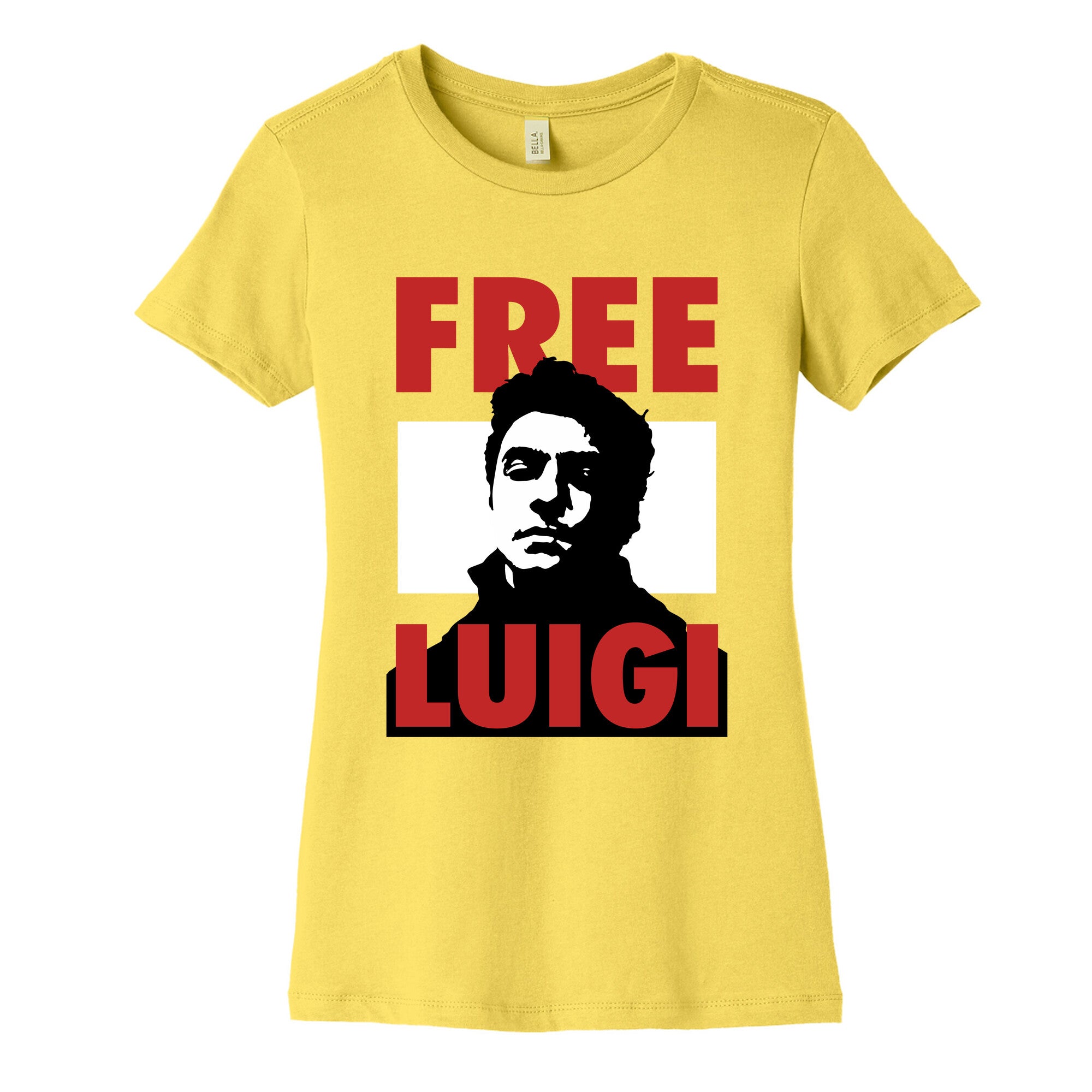 Free Luigi Mangione Womens Cotton Tee