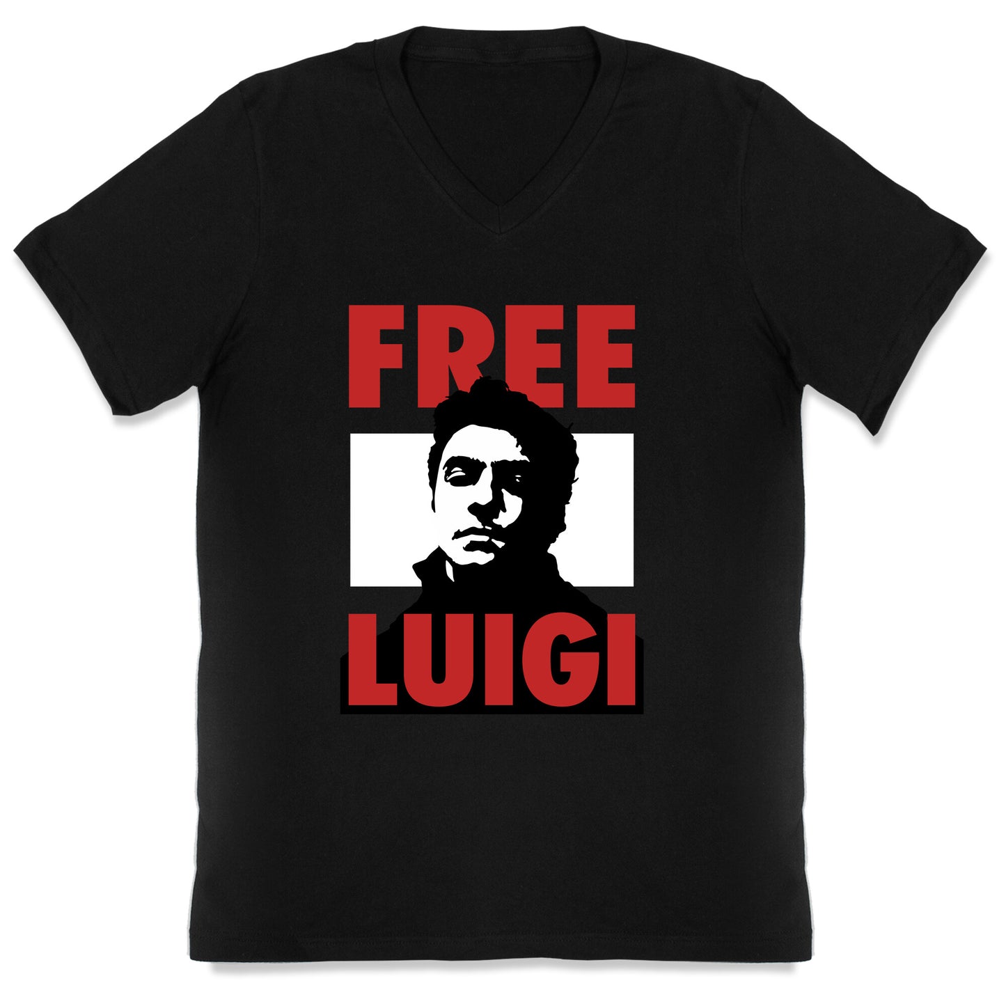 Free Luigi Mangione V-Neck