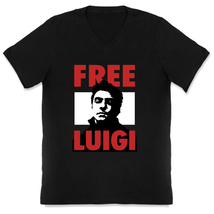 Free Luigi Mangione V-Neck