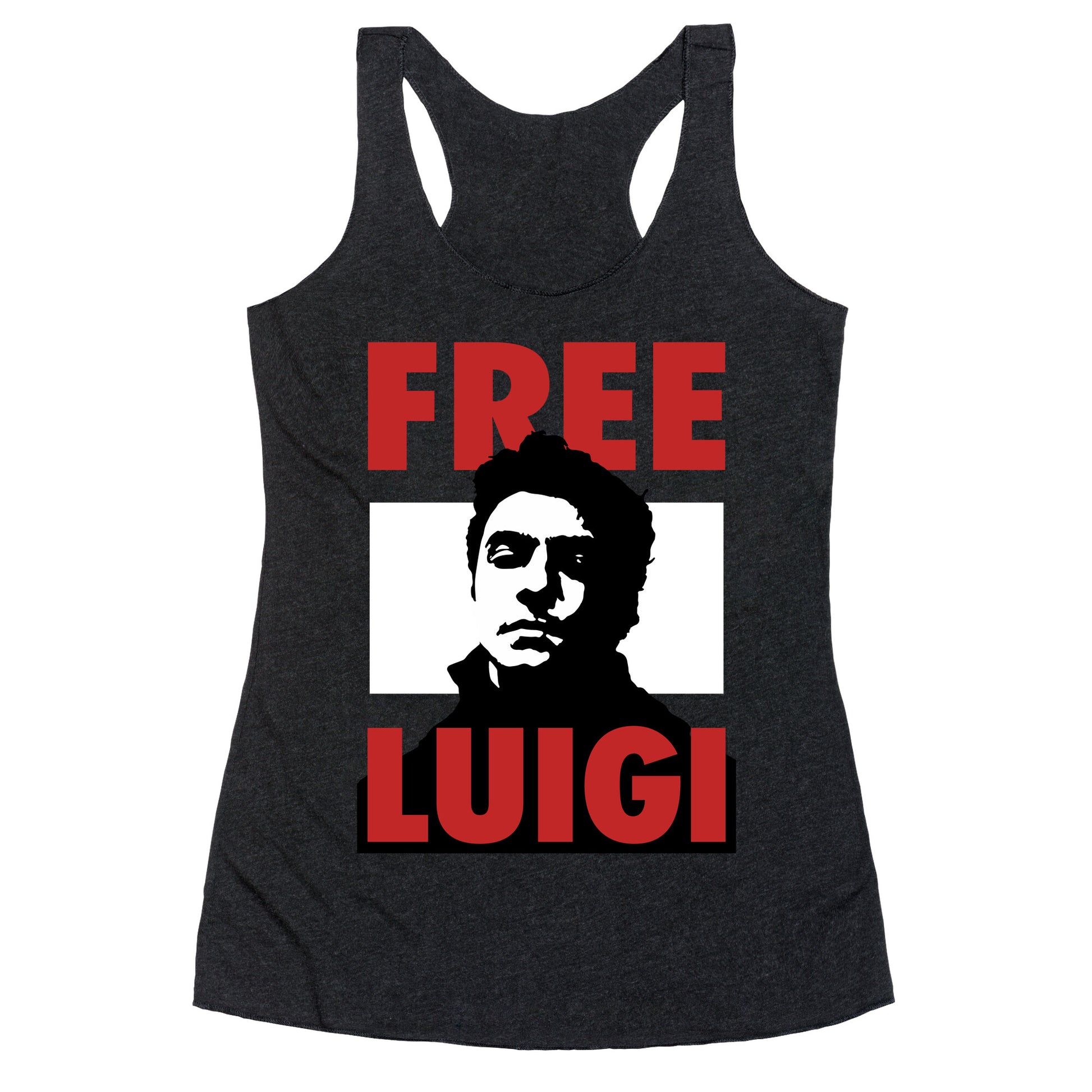 Free Luigi Mangione Racerback Tank