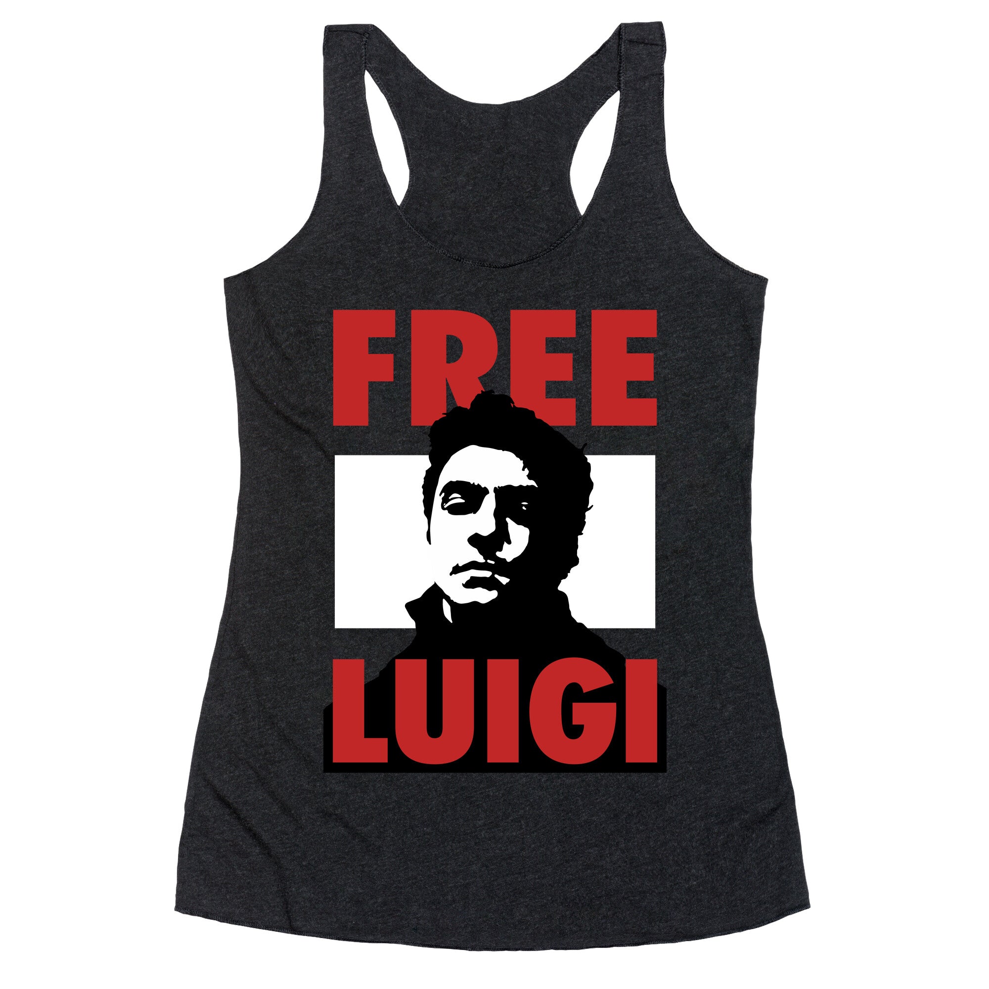 Free Luigi Mangione Racerback Tank