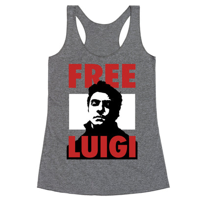 Free Luigi Mangione Racerback Tank