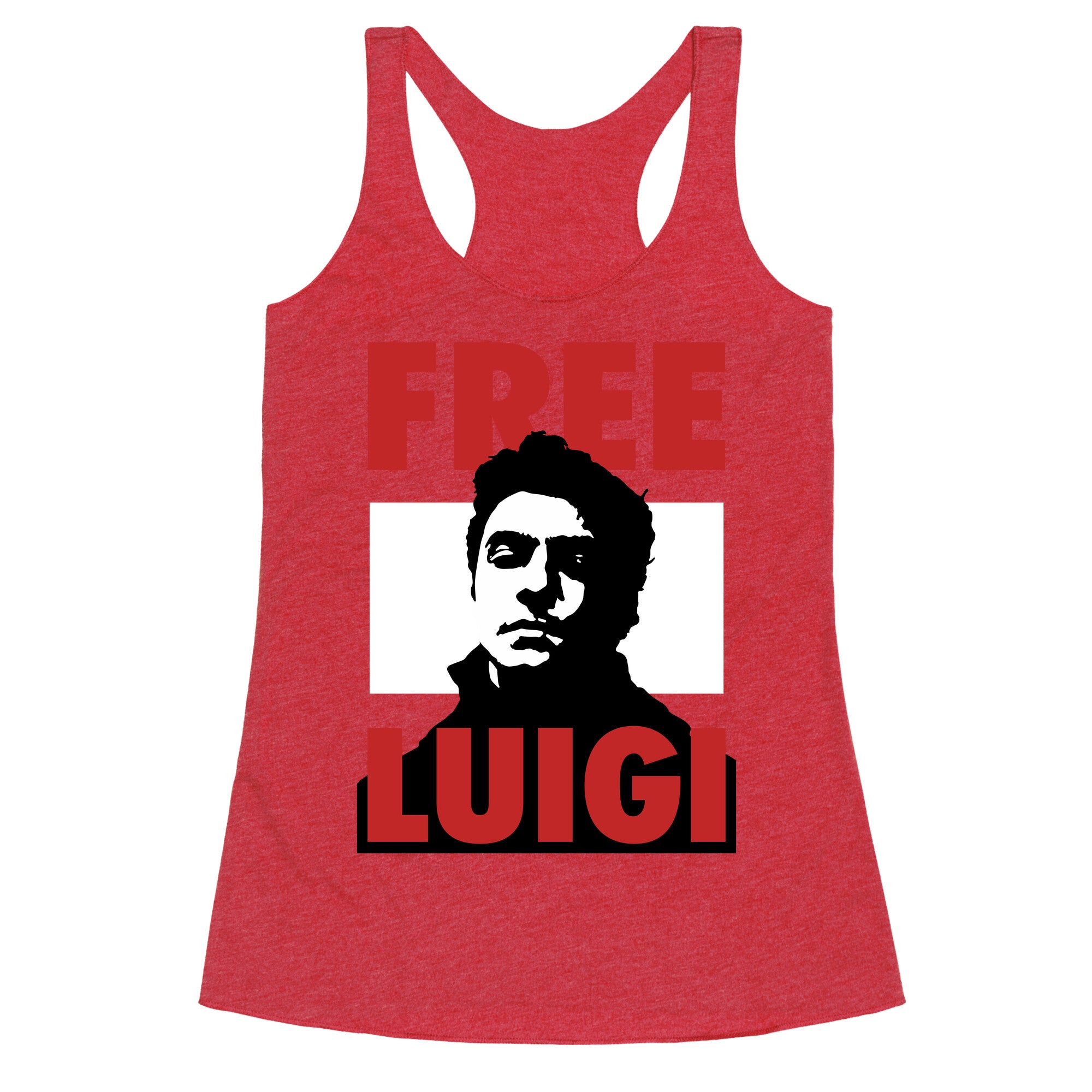 Free Luigi Mangione Racerback Tank
