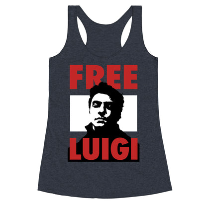 Free Luigi Mangione Racerback Tank