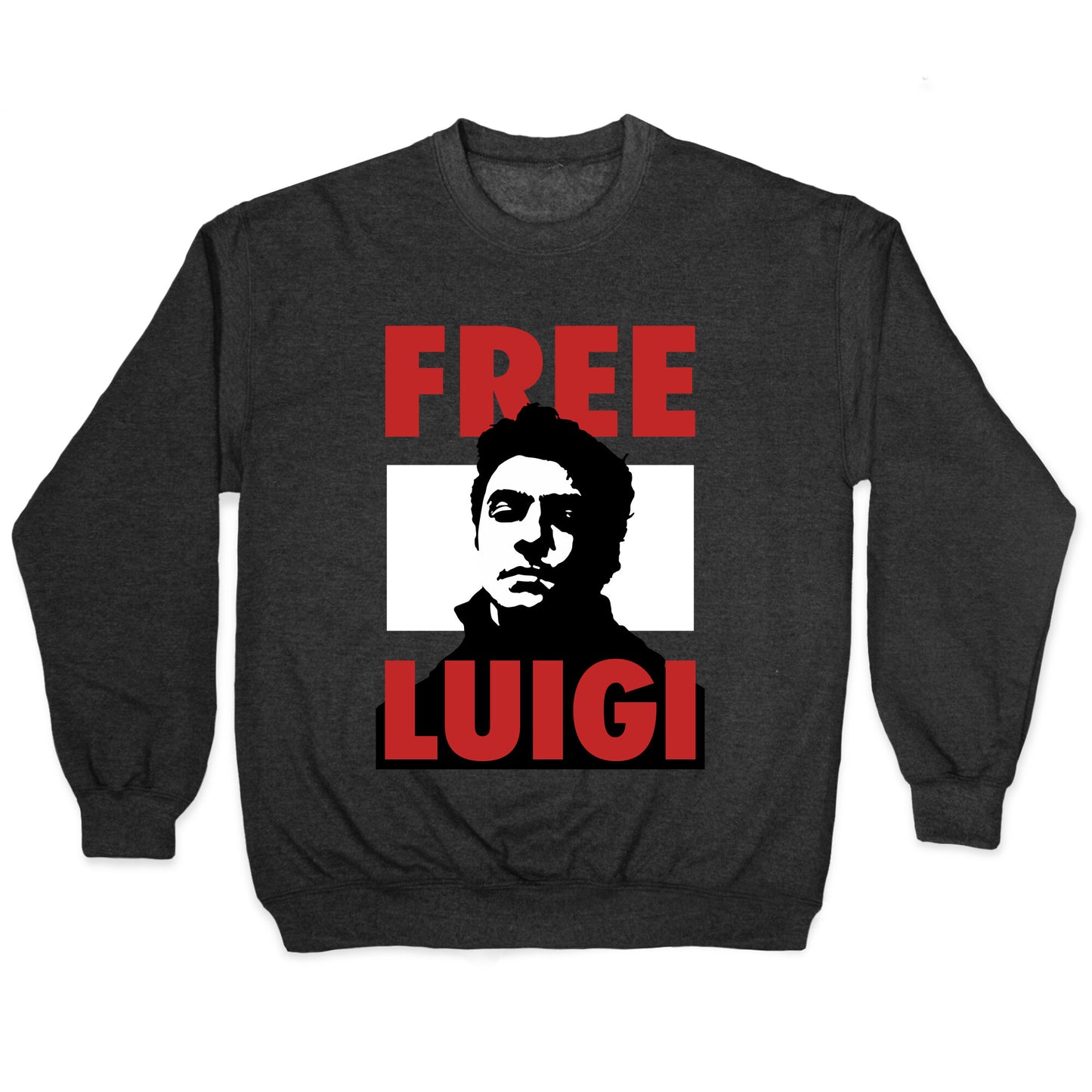 Free Luigi Mangione Crewneck Sweatshirt