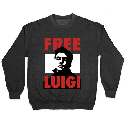 Free Luigi Mangione Crewneck Sweatshirt