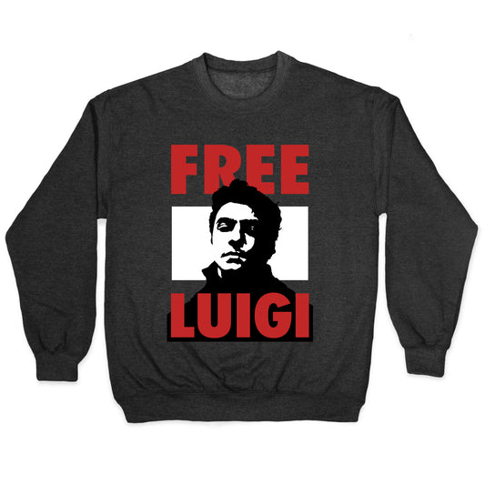 Free Luigi Mangione Crewneck Sweatshirt